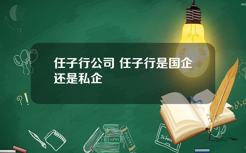 任子行公司 任子行是国企还是私企